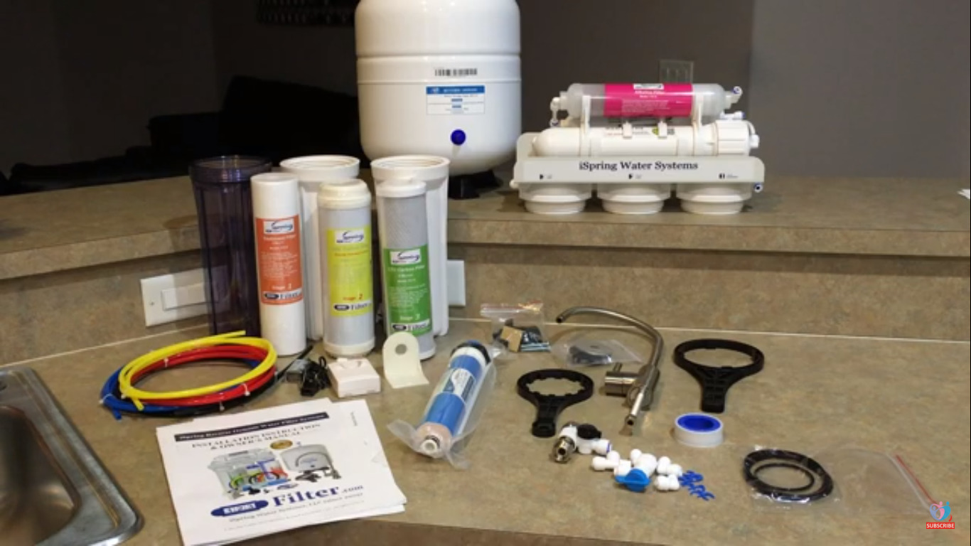 How to install iSpring 6-Stage RCC7AK Under Sink Reverse Osmosis RO