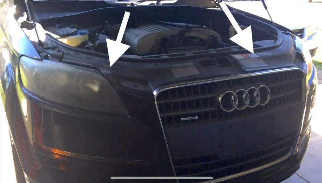 Audi Q7 Headlight Bulb Replacement 