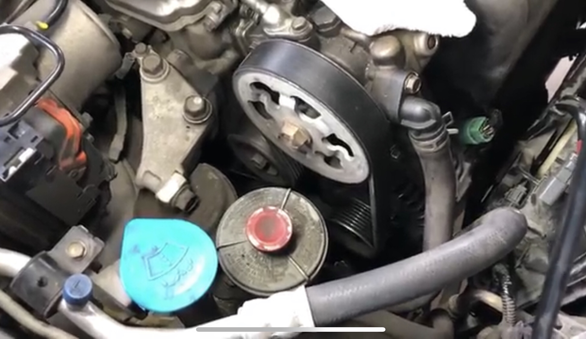 how to replace serpentine belt on acura tsx