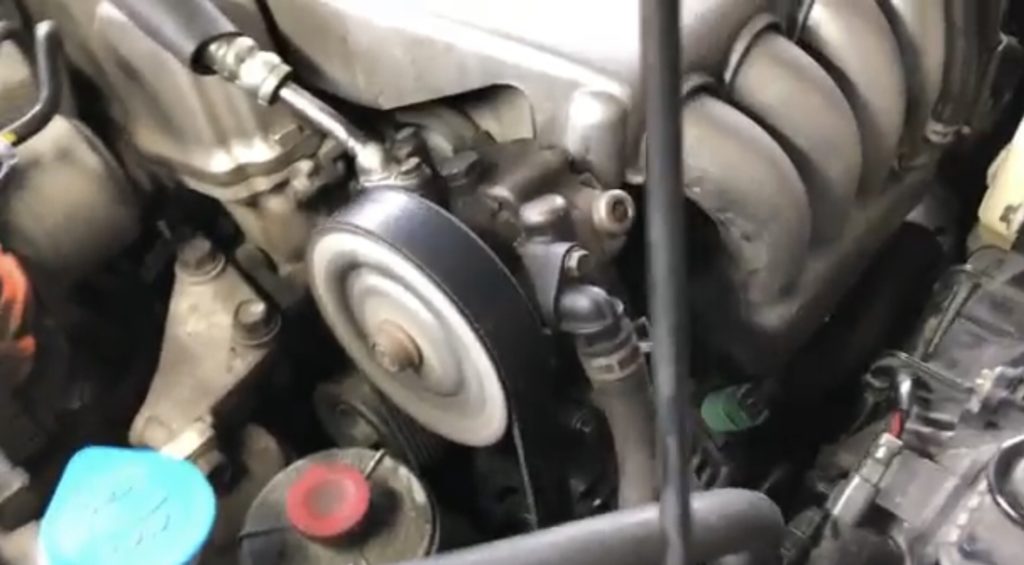 how to replace serpentine belt on acura tsx