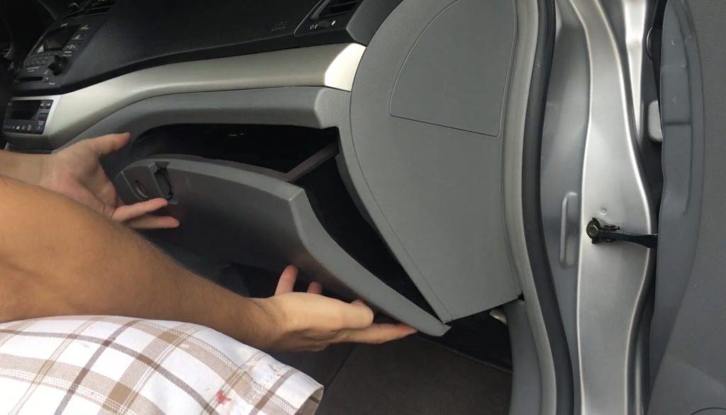 Remove Acura TSX Glove Compartment Box