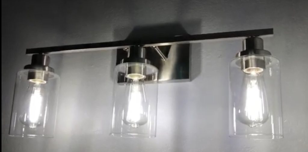 How To Remove Bathroom Hollywood Vanity, How To Remove Vanity Light Fixture From Wall