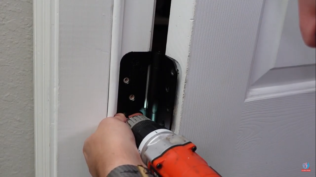 How to install self closing door hinge