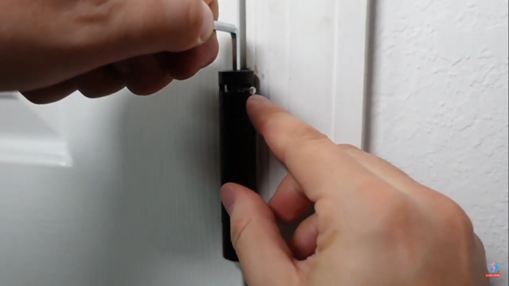 how to install self closing door hinge