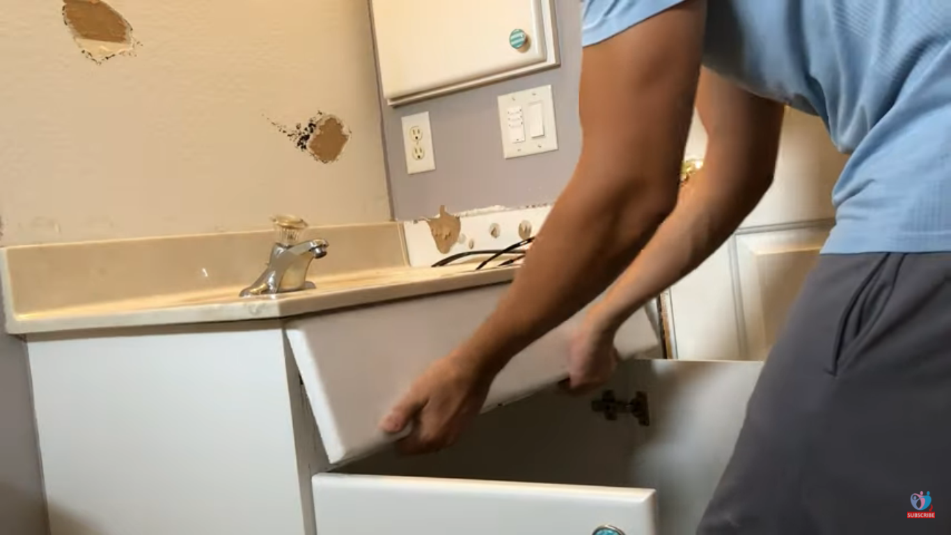 How to Remove a Bathroom Vanity? - Daddicated