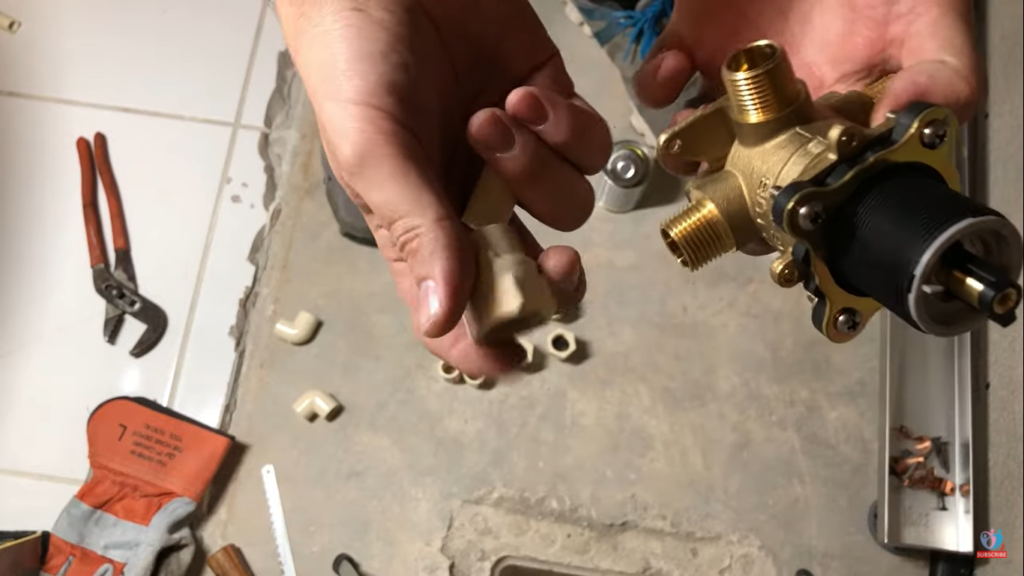 How to Replace a Copper pipe with CPVC Pipe in a Shower?