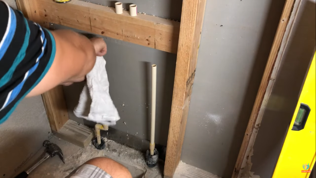 How to Replace a Copper pipe with CPVC Pipe in a Shower?