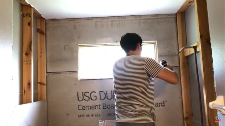 How to Install Durock Cement Board in the Shower? | Easy DIY ...