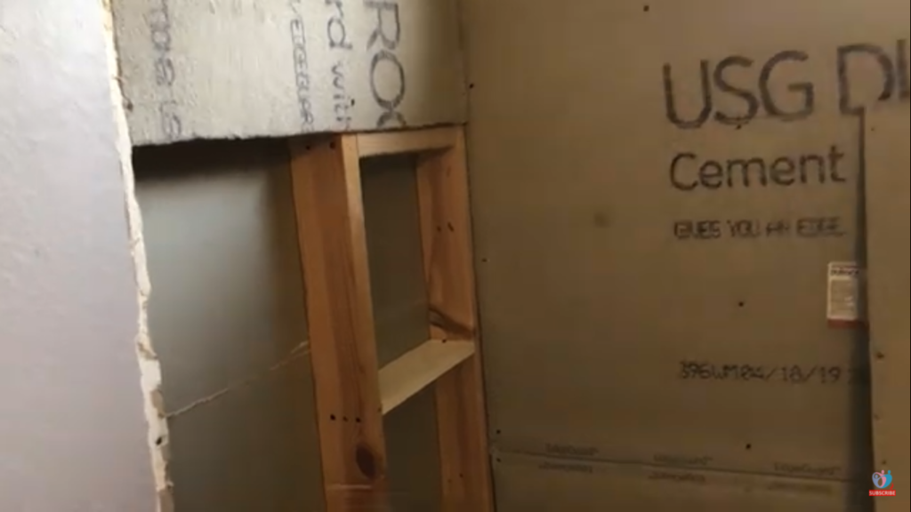 How to install Durock cement board in the shower
